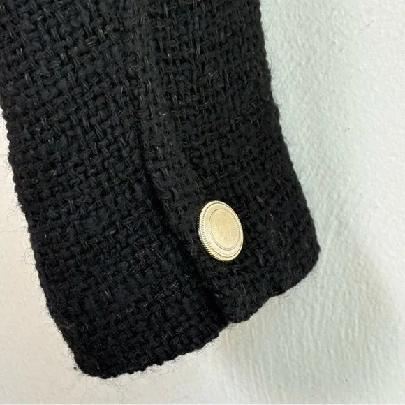 REISS Esmie Cropped Jacket Double Breasted Wool Blend Size 6 - Picture 13 of 13